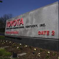 Sign at Toyota.