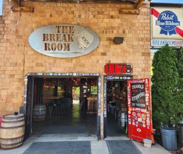 The Break Room Front Door