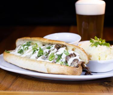 Shaved Prime Rib Sandwich