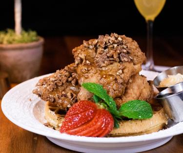 Sweet Chicken & Waffles