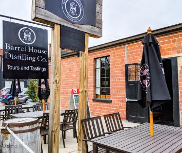 Barrel House Entrance Exterior