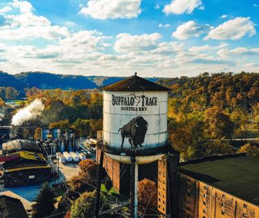 Buffalo Trace From Above