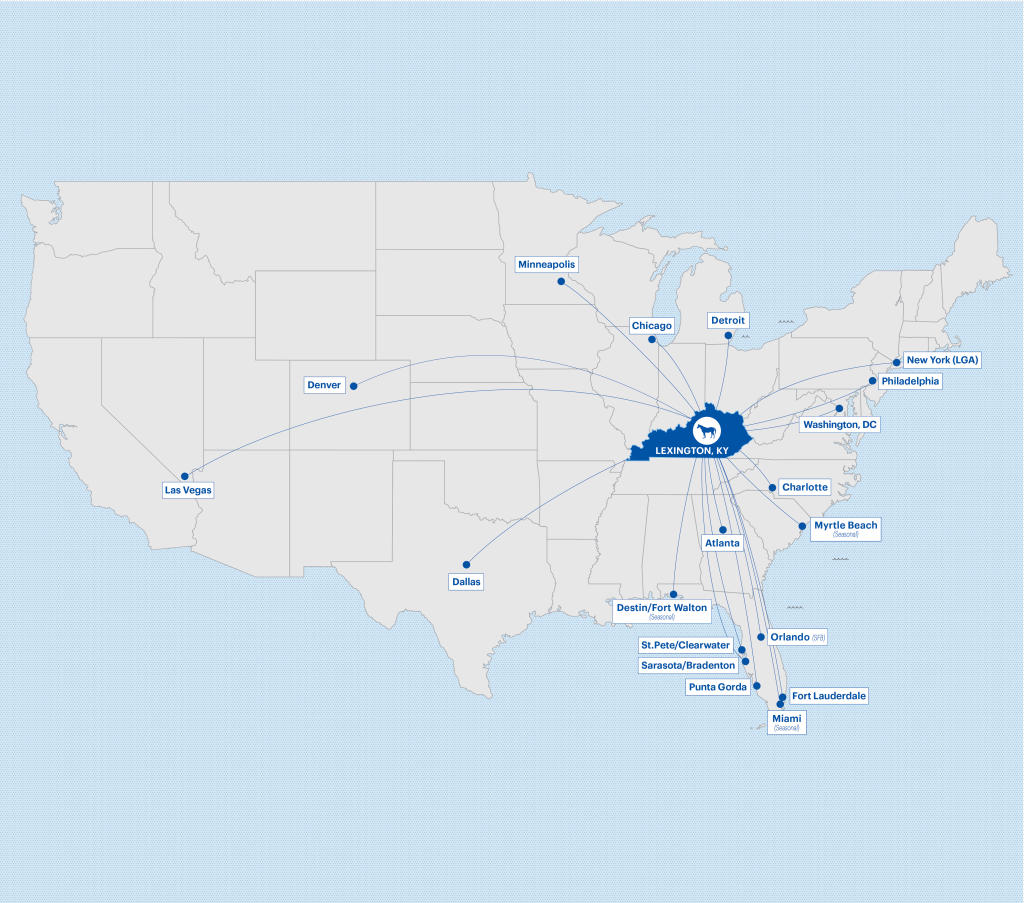 Direct Flights Map