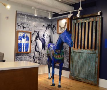 Horse in Visitor Center