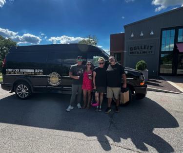 New Van with Group