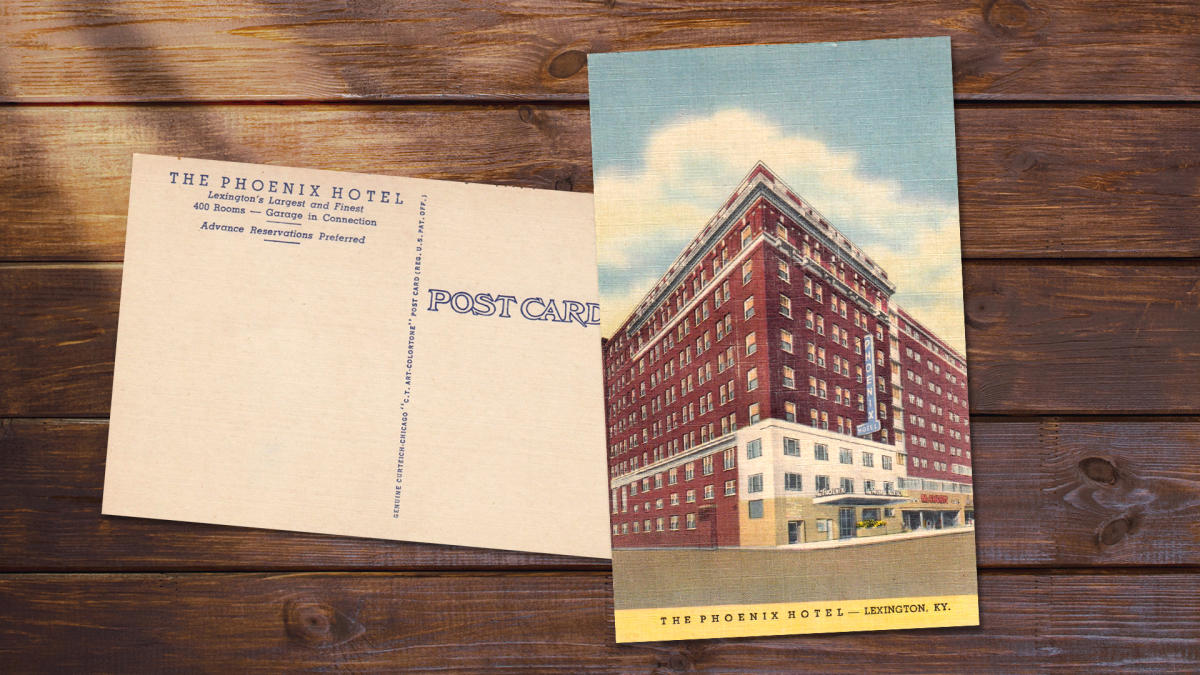 Vintage postcard for The Phoenix Hotel.